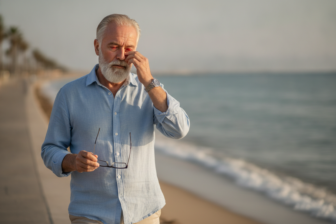 Lentillas y alergia ocular: cómo distinguir el picor por polen, la irritación de la lente y las señales de alarma