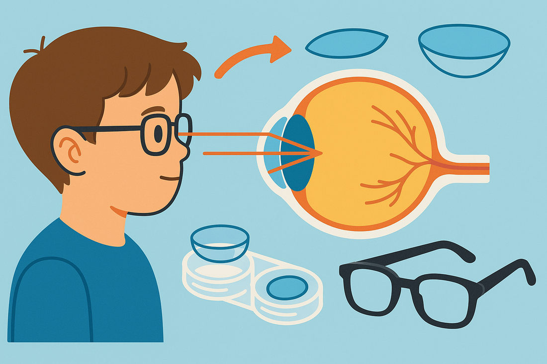 Orto-K y lentillas de control de miopía infantil: ¿corrigen, frenan o solo sustituyen a las gafas?