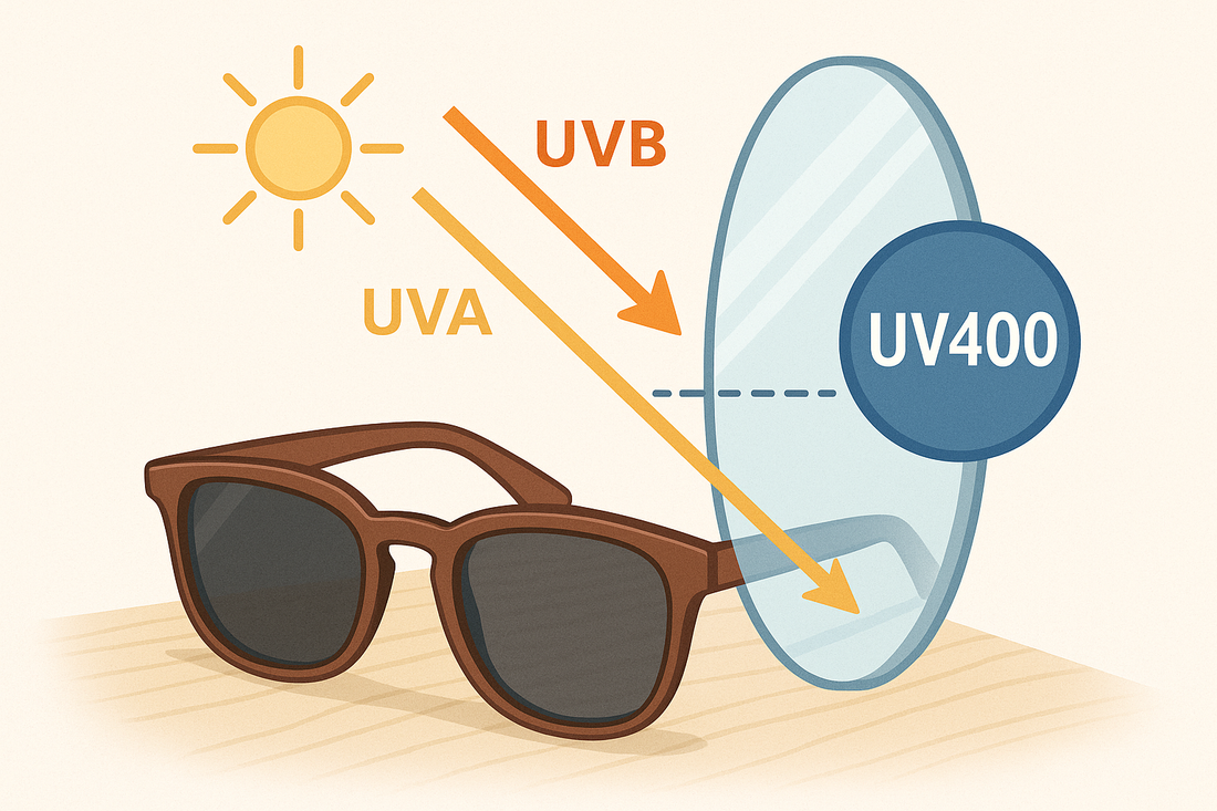 Qué significa UV400 en unas gafas de sol y por qué no depende de lo oscura que sea la lente