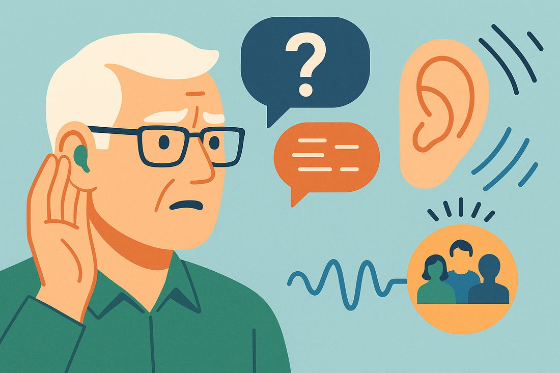 Oigo pero no entiendo: qué es la presbiacusia y por qué cuesta seguir conversaciones con ruido