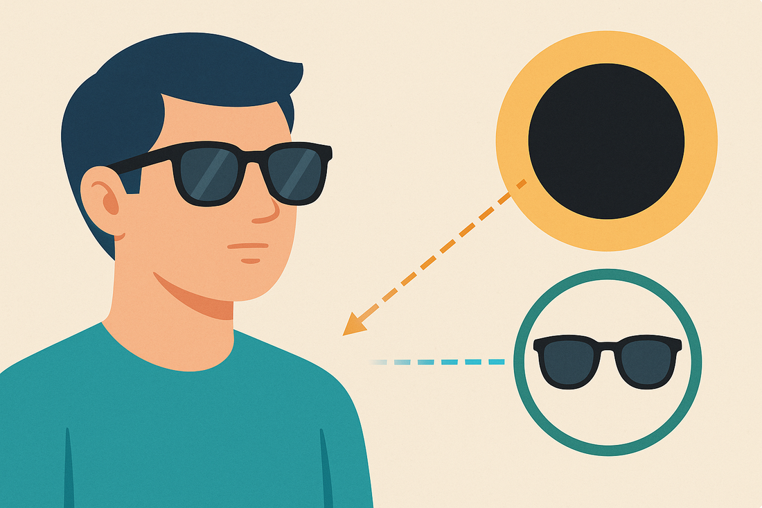 Por qué unas gafas de sol normales no sirven para mirar un eclipse